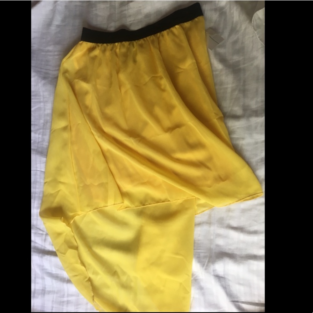 High-low skirt